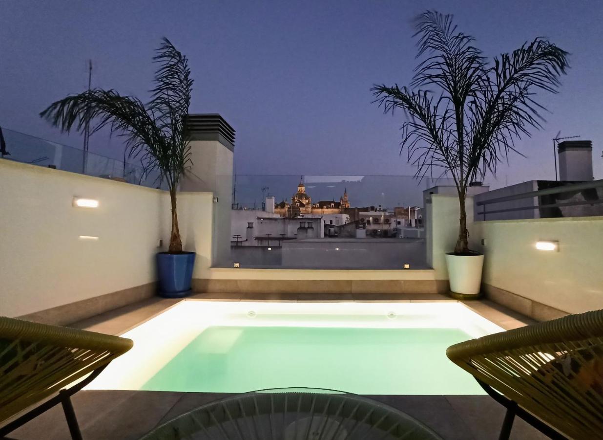 Luxury Penthouse With Private Pool Setas Monument Apartman Sevilla Kültér fotó