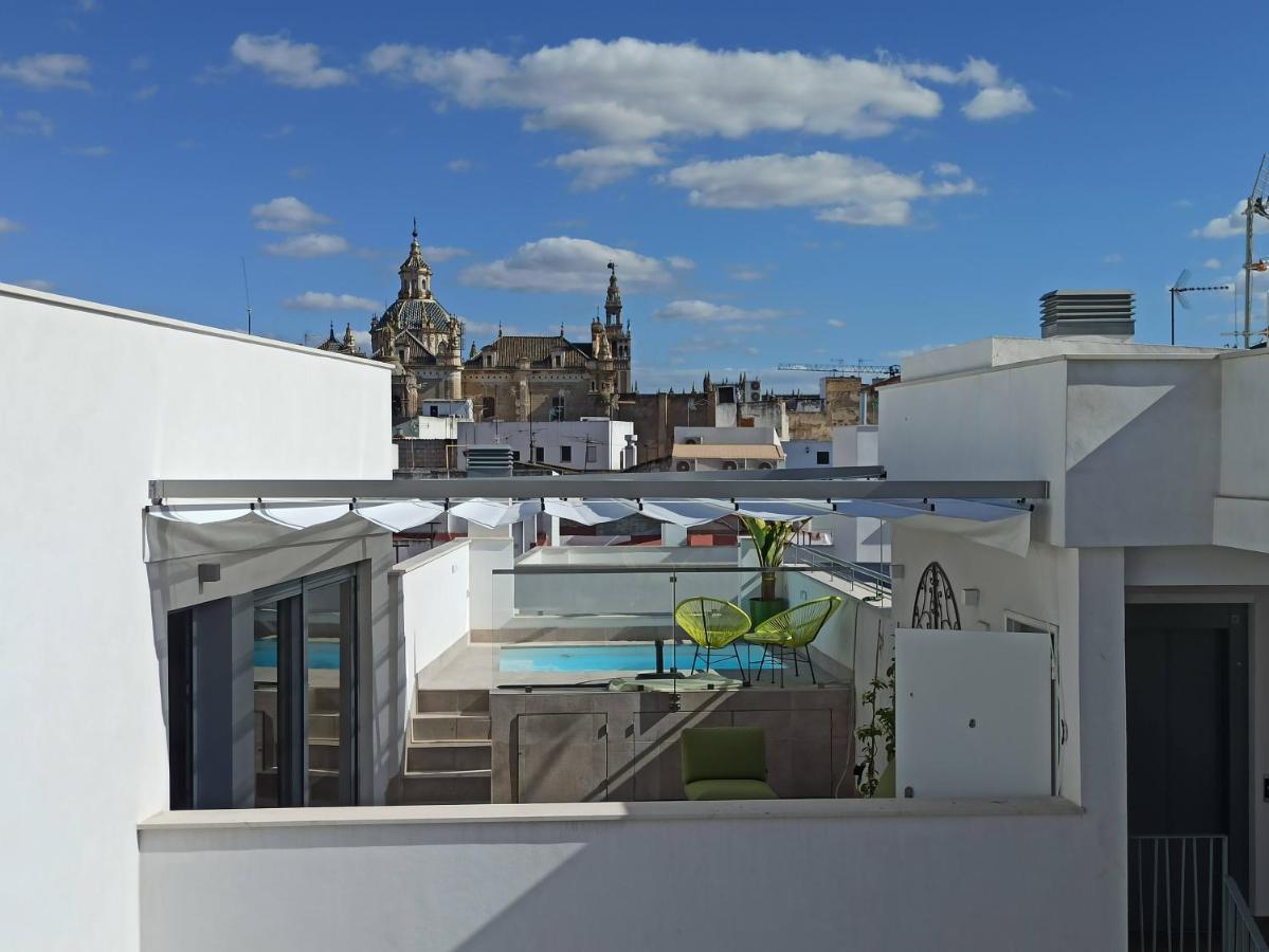 Luxury Penthouse With Private Pool Setas Monument Apartman Sevilla Kültér fotó
